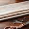 10 yd. Full Bolt: Feldman Premium Indonesian Batik Tan Dot Wave Cotton Fabric